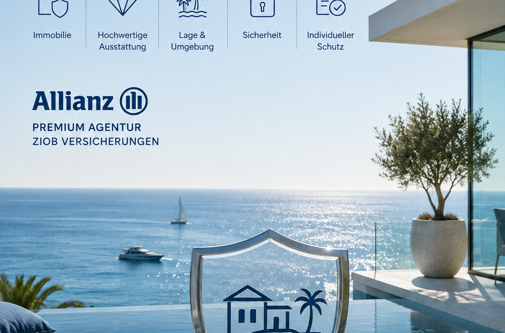 Luxusvillen am Meer auf Mallorca: Warum der Versicherungsschutz besondere Aufmerksamkeit verdient